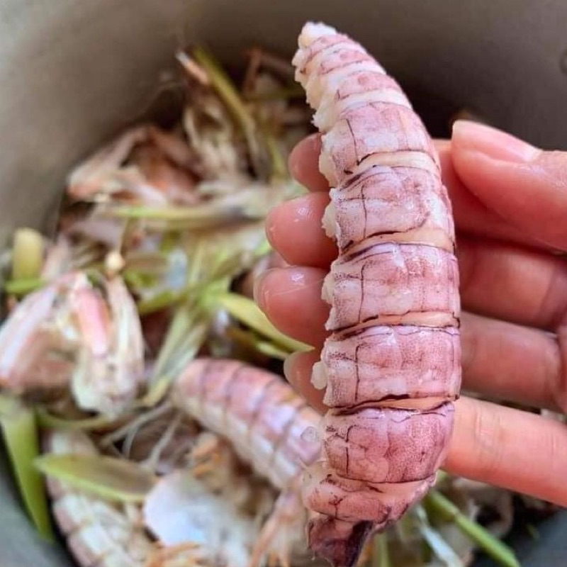 Tôm tít (bề bề) bóc vỏ/nõn tôm tít khay 450g (giao tphcm)