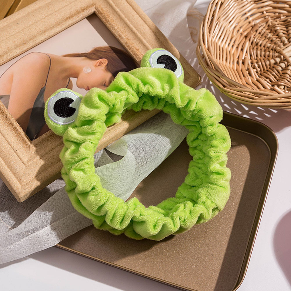 Funny%20Frog%20Makeup%20Headband%20Wide-brimmed%20Elastic%20Hairbands%20Hair%20Bands%20Hair%20Accessories%20Girls%20Hairband%20-%20Image%202