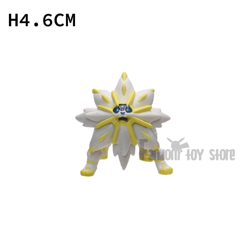 Figura Pokémon lendária Necrozma Dialga Arceus Rayquaza Brilhante Reshiram  Solgaleo Palkia Zekrom Yveltal Latias