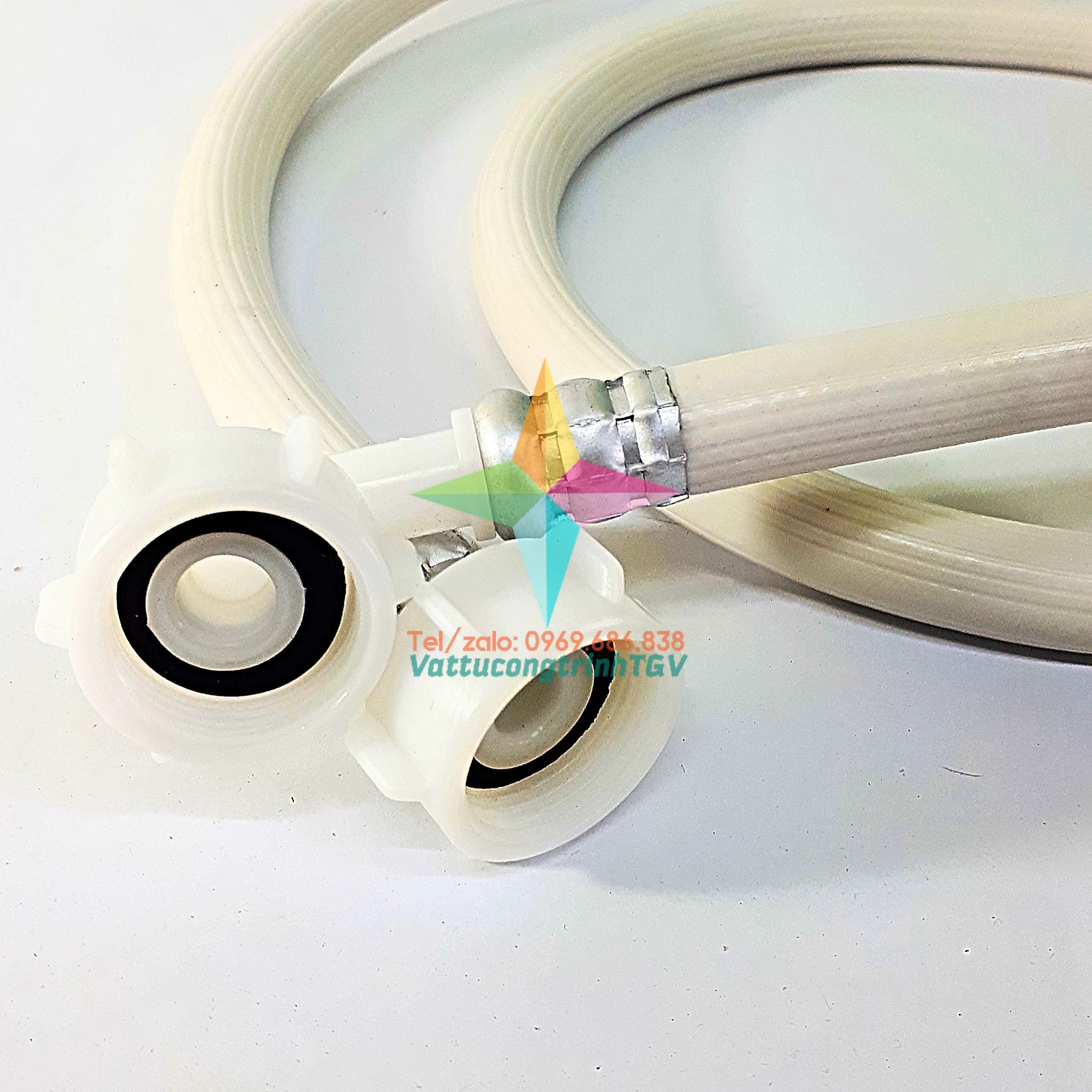Dây cấp nước máy giặt cửa ngang dài 1,5 mét