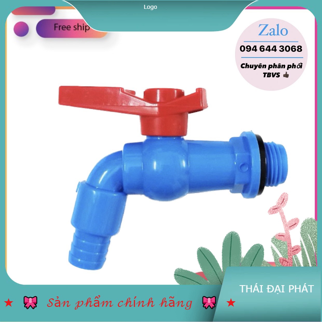 Vòi nước - Vòi hồ nhựa thái - Vòi máy giặt