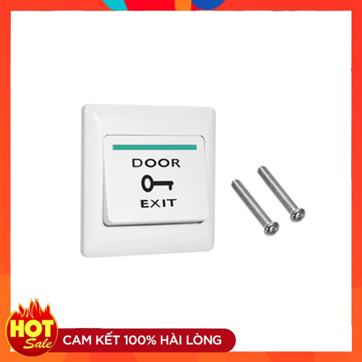 Nút exit nhựa ạm tường mở cửa dùng cho kiểm soát cửa