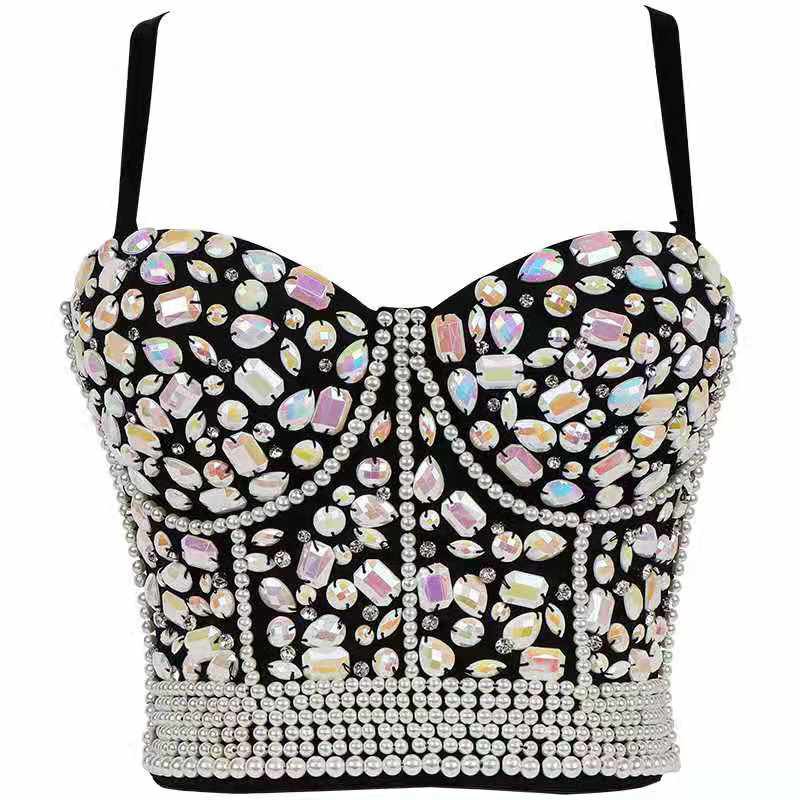Áo bra đính đá lấp lánh sexy cho nữ