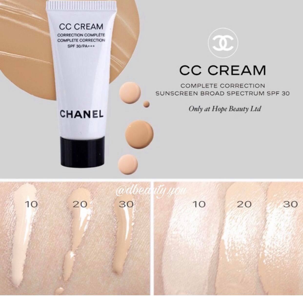 Kem Nền Chaneln CC Cream Complete Correction SPF50 10 Beige (30ml