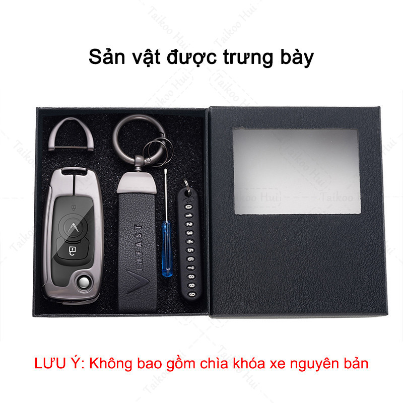 ốp chìa khoá Vinfast Fadil xe điện, bọc khóa cao cấp bảo vệ chìa khóa