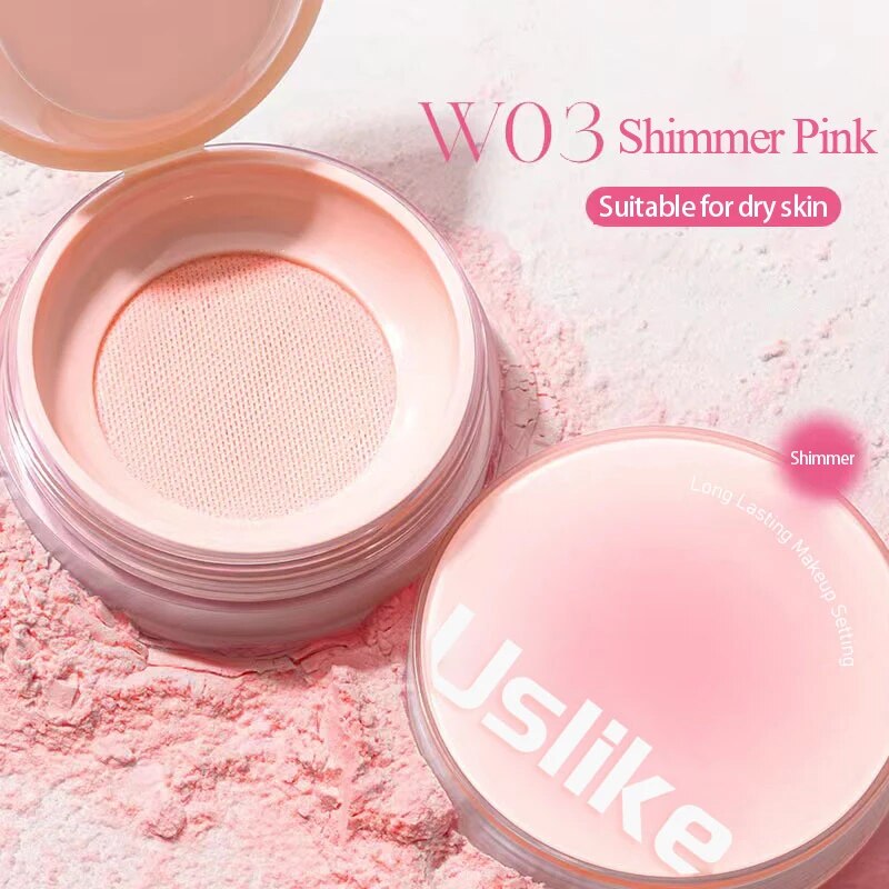Sutuiying%2029817%20New%205%20Colors%20Shimmer%20Pink%20Setting%20Powder%20Matte%20Loose%20Powder%20Waterproof%20Oil-control%20Full%20Coverage%20Face%20Makeup%20Setting%20Powder%20Cosmetic%20-%20Image%207
