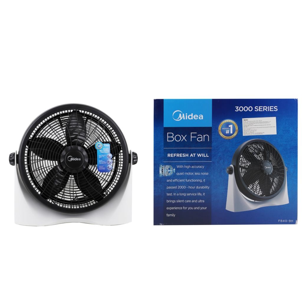 Quạt Hộp 5 Cánh Midea FB40-9H (Công suất 55W, Điều Chỉnh 3 Tốc Độ Gió)