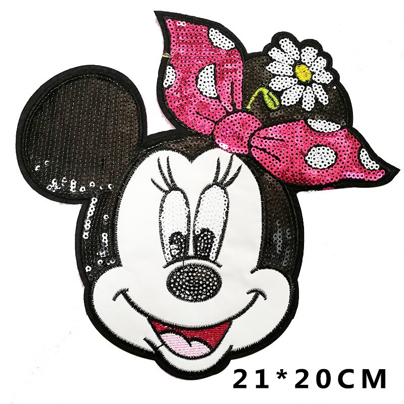 Minnie Mouse Embroidered Patch