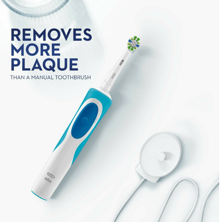 Bàn chải đánh răng điện Oral-B Vitality Plus FlossAction