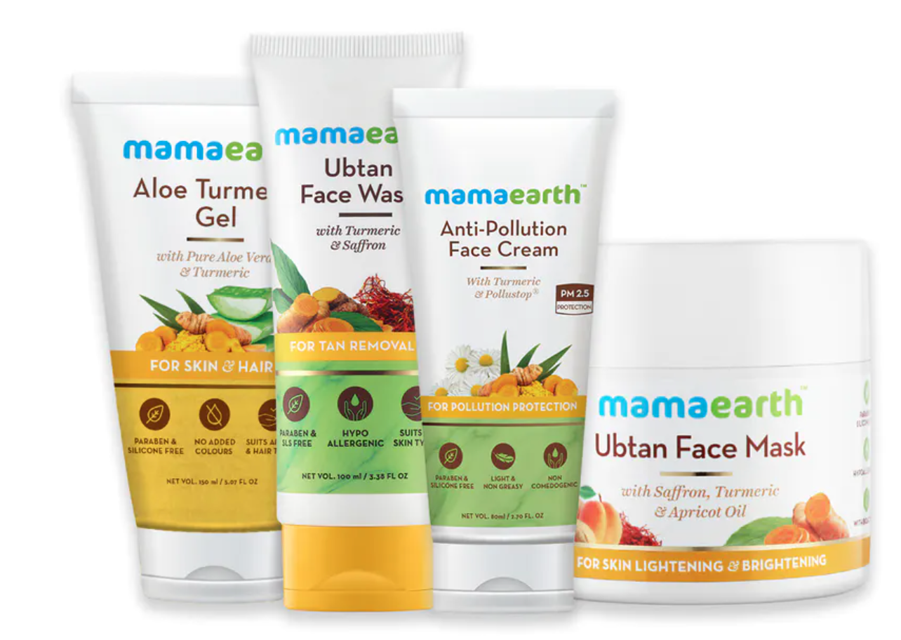 mamaearth skin whitening products