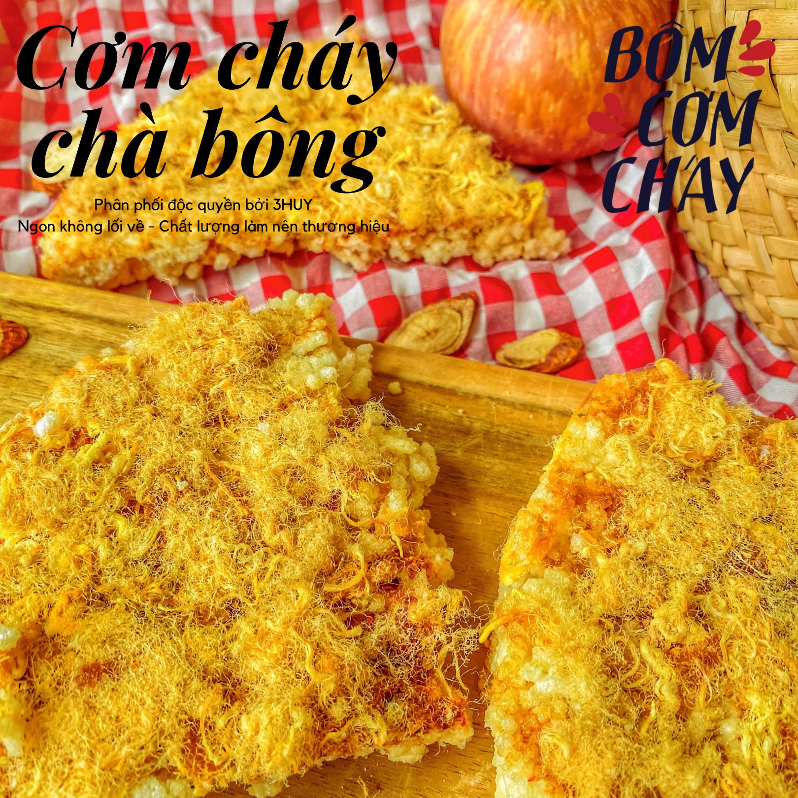 com cháy chà bông 1kg 139k
