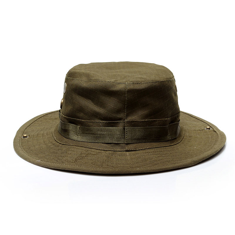 【Huieson】Outdoor round-brimmed hat outdoor Benny hat python hat camouflage hat hiking visor hat