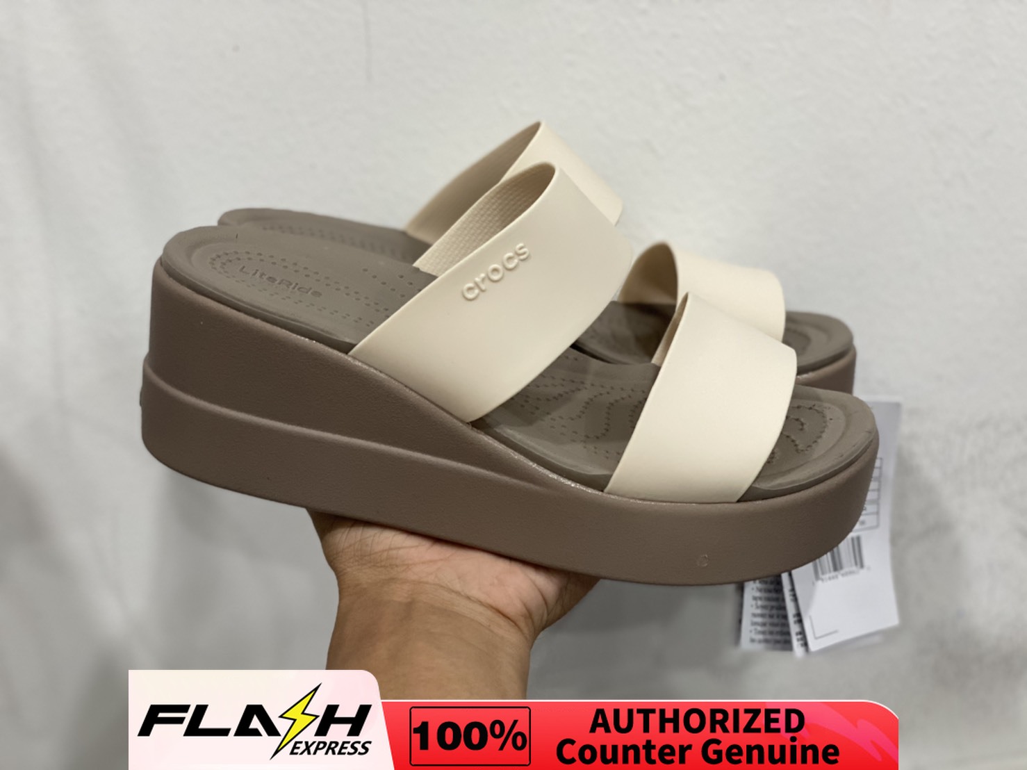 Warranty 3 Years CROCS CLASSIC CLOG Womens SANDALS 207521 รองเท้าวิ่ง