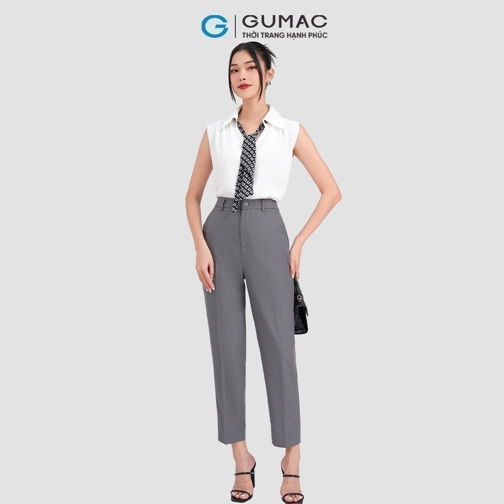 Quần tây nữ ống đứng GUMAC QD03050