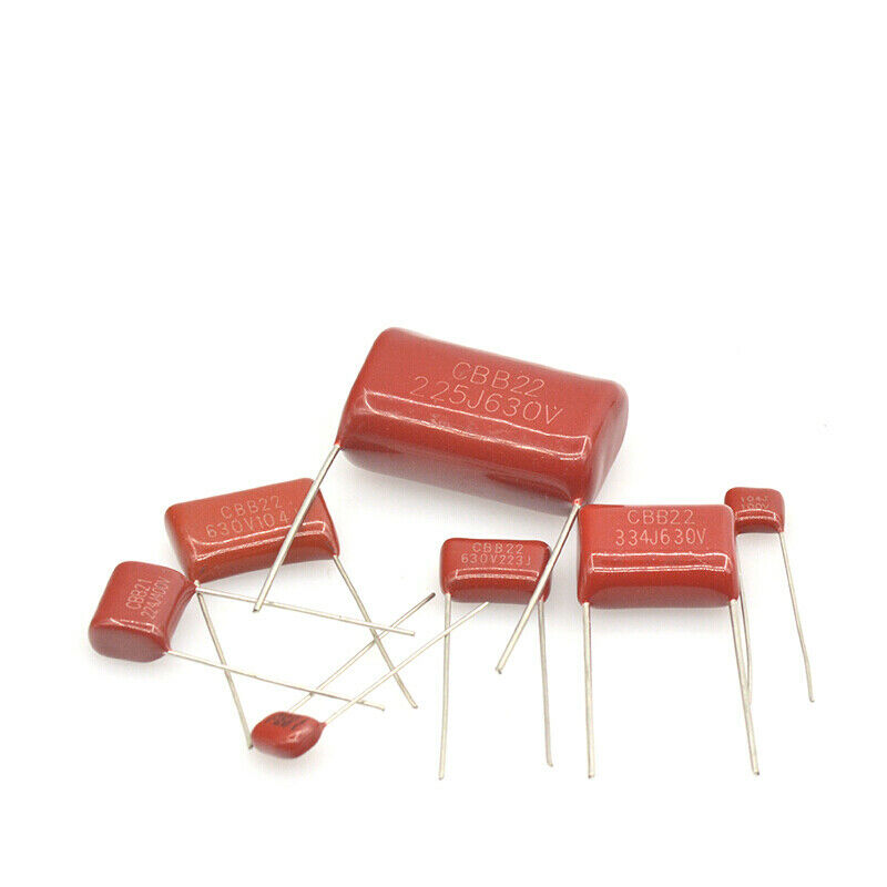 100nF 100V 104J100V +/-5% Lead Spacing:5mm CBB22 Capacitor