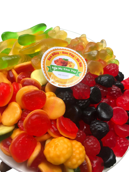 COMBO SỈ 5KG KẸO DẺO CHÍP CHÍP MIX VỊ ĐÀ LẠT