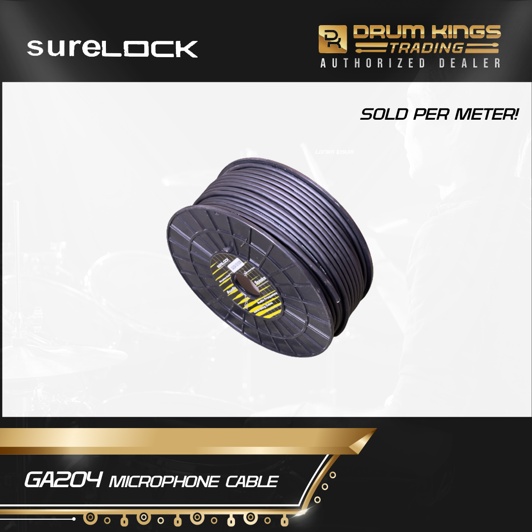 Surelock GA204 Microphone Cable 100meters (Sold per Meter) Lazada PH