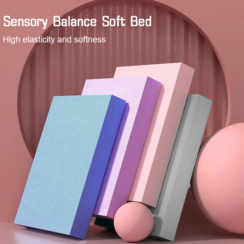 Balance Pad Non-Slip Foam Mat & Ankles Knee Pad Cushion For Core ...