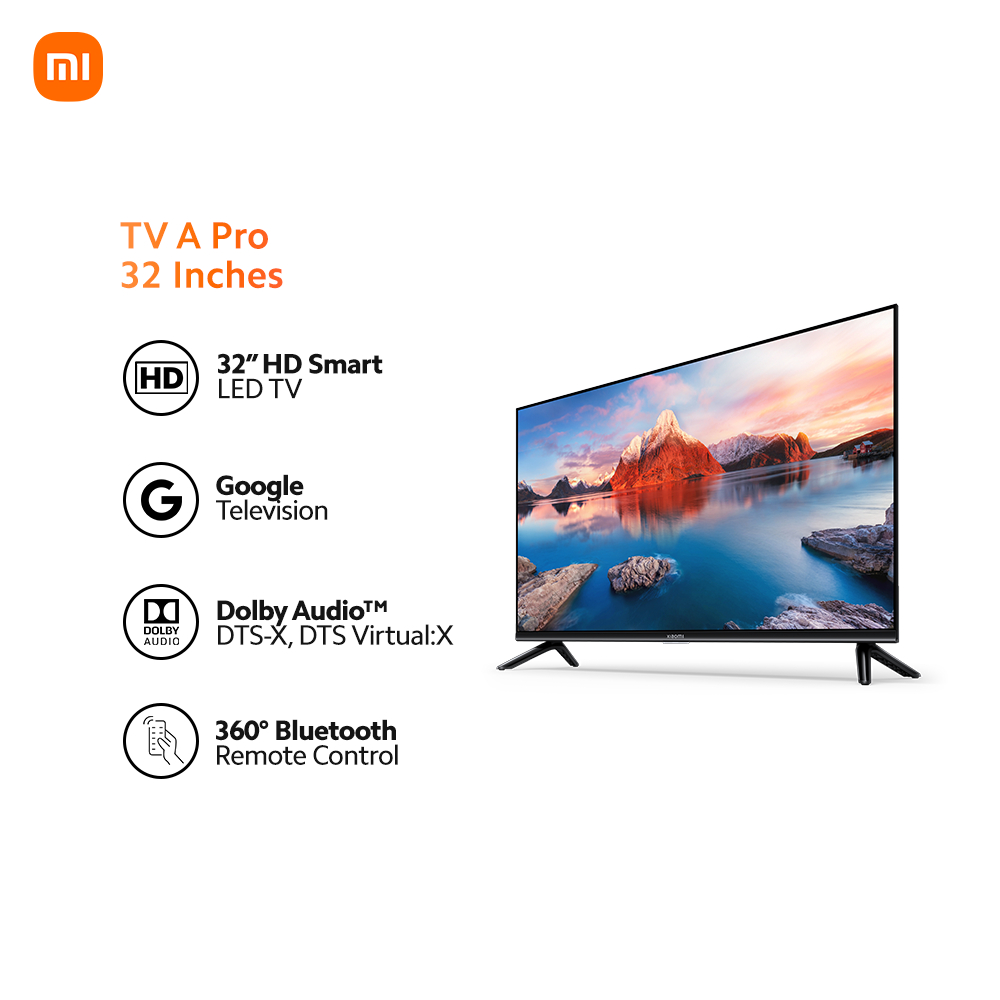 Xiaomi TV A Pro 32 inch Full HD Dolby Audio Premium Metallic Frame