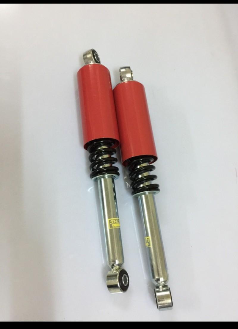 Phuộc sau xe md màu đỏ