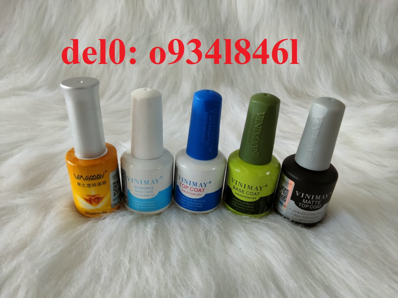 Sơn nền base top gel vinimay 15ml