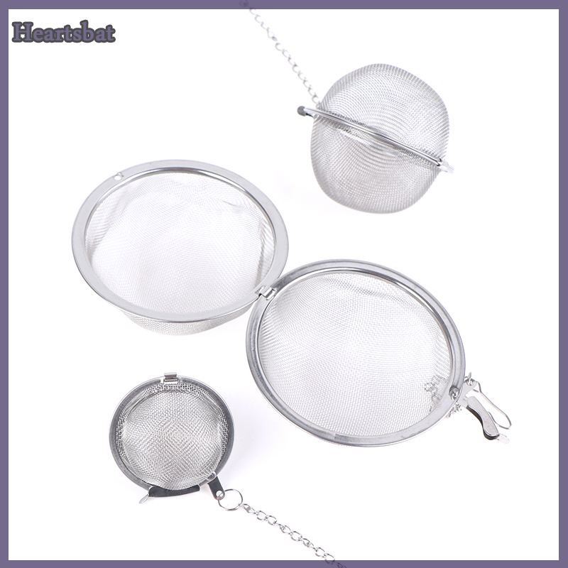 [Heartsbat] Stainless Steel Tea Strainer Mesh Infuser Tea Filter Strainers Kitchen Tools