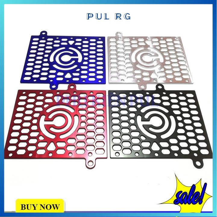 Che két nước Exciter 135 Ex 135 nhôm cnc cao cấp bảo vệ két nước hiệu quả làm đẹp xe