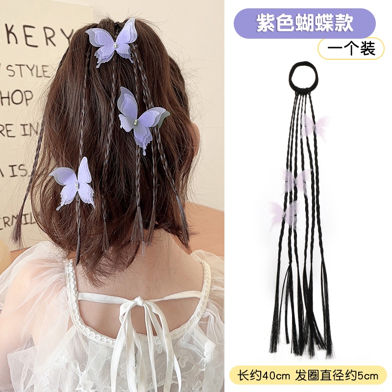 Bím tóc giả y2k cho bé gái