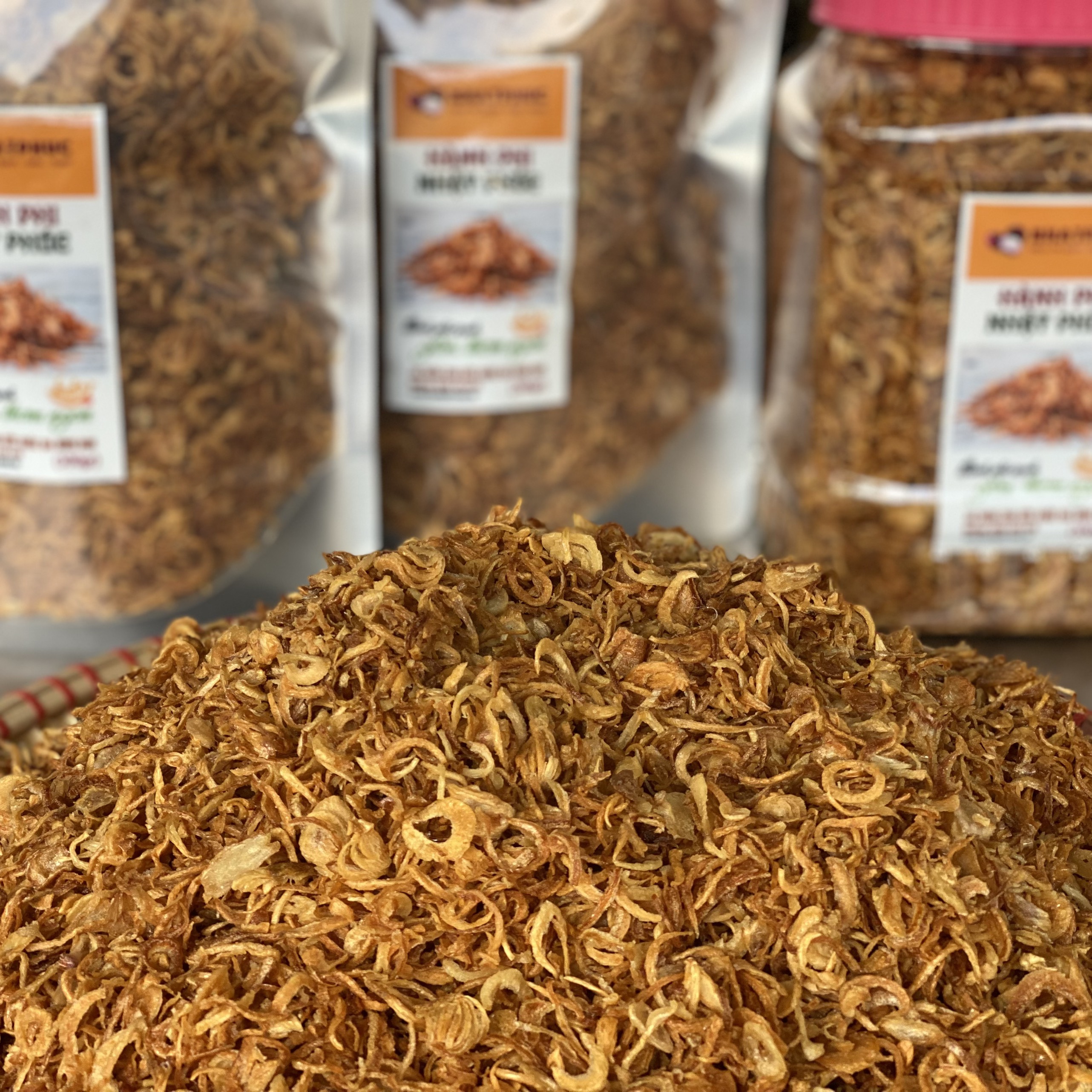 Hành Phi Sạch Ông Bốn - Thơm, Giòn, Nguyên Chất 100%( 100g)