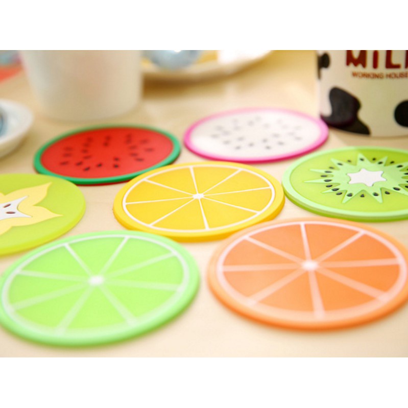 Miếng Lót Ly Hình Trái Cây