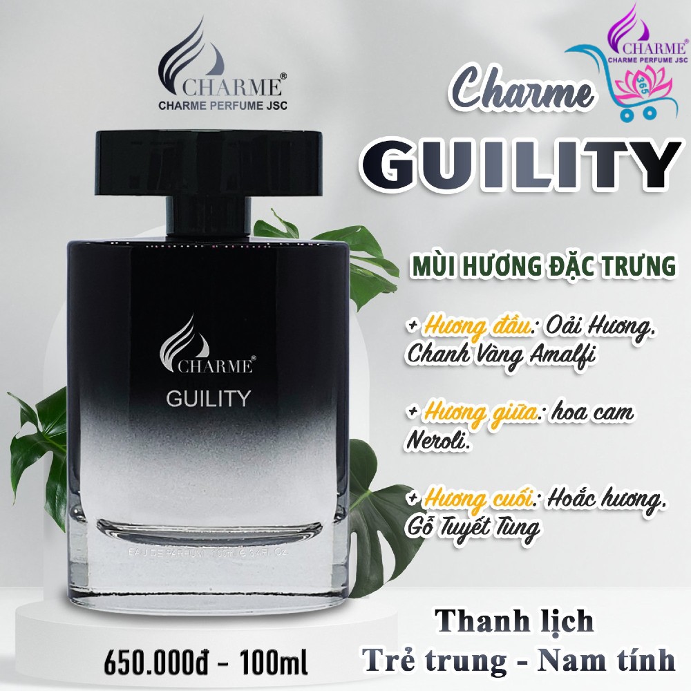 Nước Hoa Nam Mẫu Mới Guility Chai 100ml