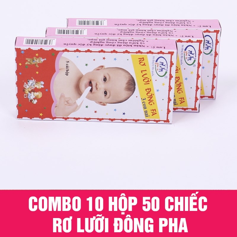 [Hoàn tiền 6%](10 hộp 50 cái) Rơ Lưỡi Đông Pha