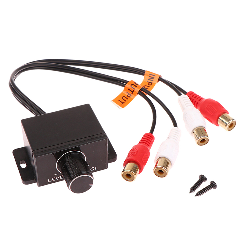 New Car Amplifier Volume Regulator Speaker Bass Controller Car Audio ...