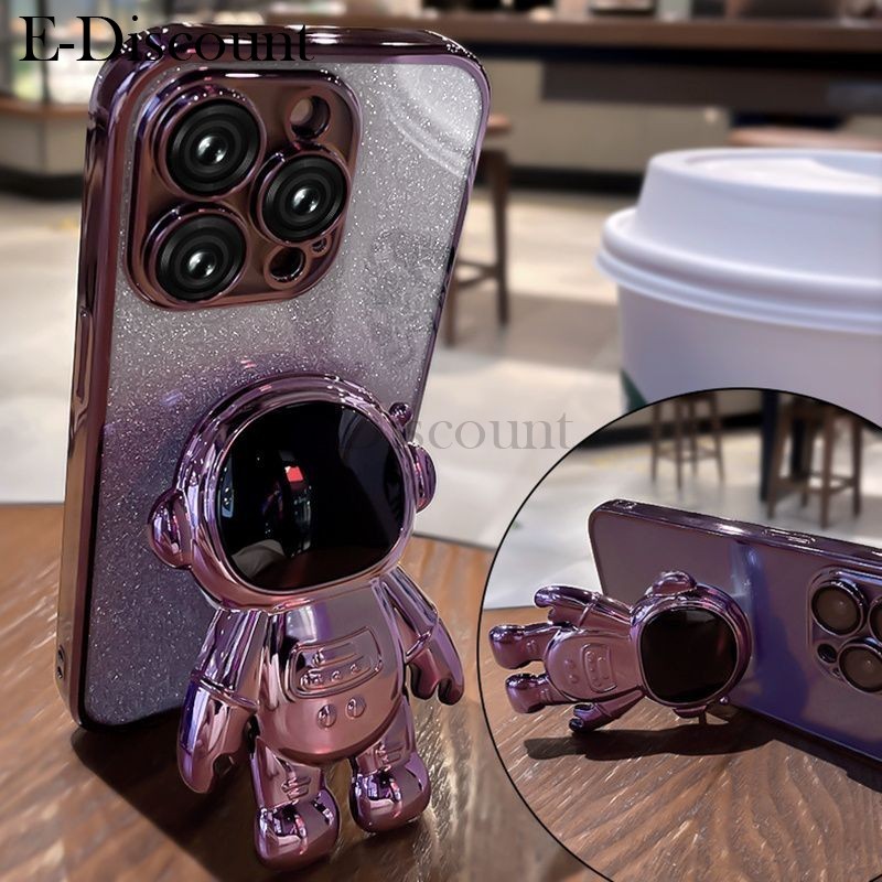 New%20Phone%20case%20Galaxy%20A36%20A26%20A56%20Back%20cover%20Fashionable%20Frosted%20Silicone%20Soft%20Dustproof%20Bracket%20Adsorb%20+%20Electroplated%20astronaut%20bracket%20For%20Samsung%20Galaxy%20A36%20A26%20A56%20case%20-%20Image%206