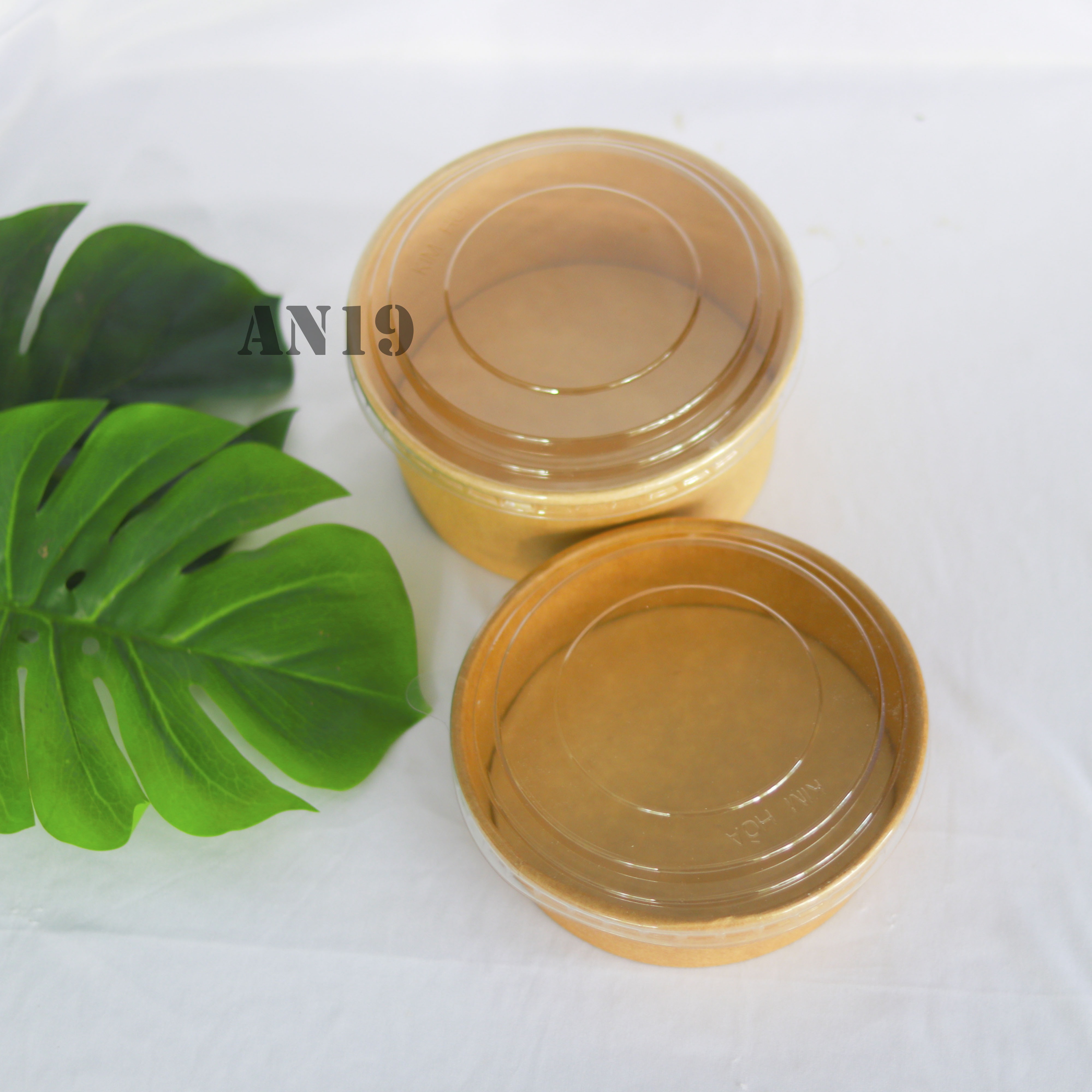 Hộp Giấy Tròn Kraft - 10 HỘP