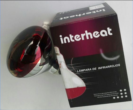 Bóng đèn Hồng ngoại sưởi ấm thú y intrheat cao cấp 150w