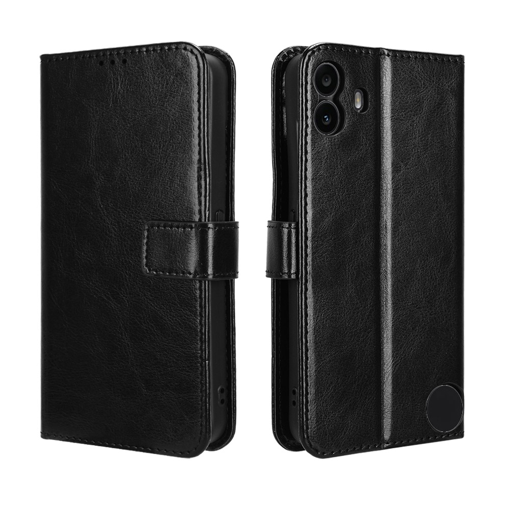 For CMF Phone 1 Case Luxury Flip Back Cover Leather Card Slot Stand Wallet Casing Hp for CMF Phone 1 Cover. 