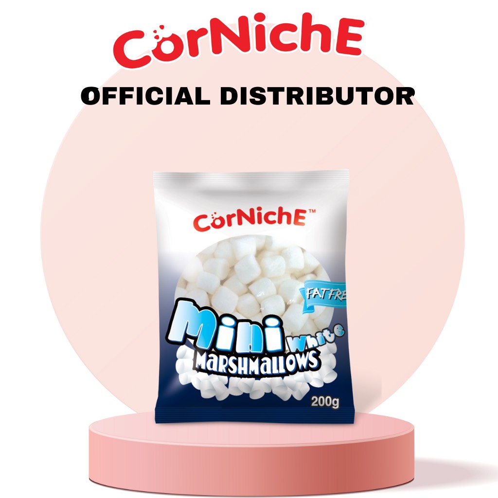 Kẹo xốp Marshmallow trắng 200g