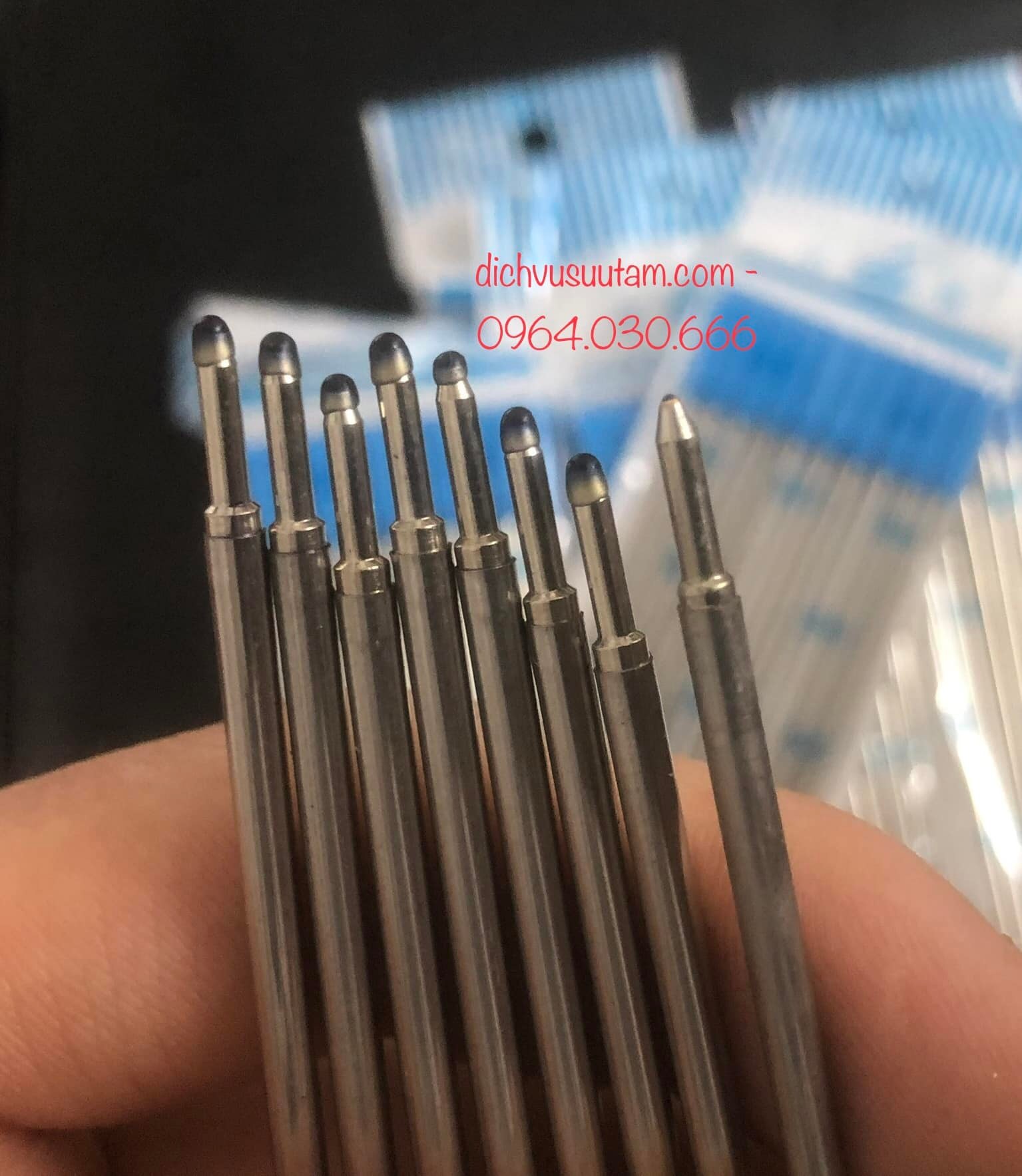 Bộ 10 ruột bút vỏ đan