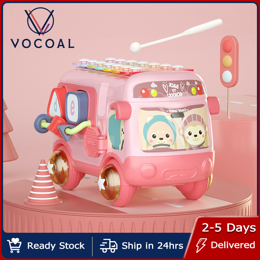 Vocoal Baby Toys Girls Toys Musical Toy Car Toddler Toys for Boys