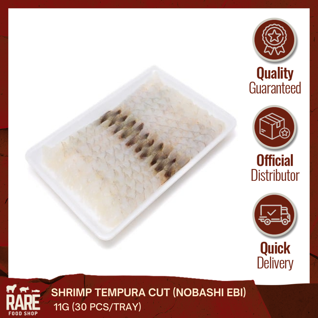 Shrimp Tempura Cut (Nobashi Ebi) 11g (30 pcs/tray) Lazada PH