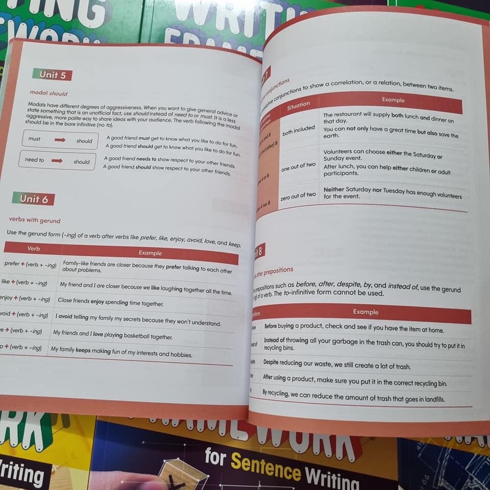 Writing Framework 9 quyển