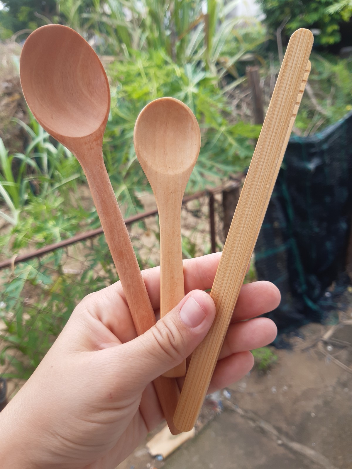 1 phần nấm sữa kefir + 1 muỗng gỗ/sứ