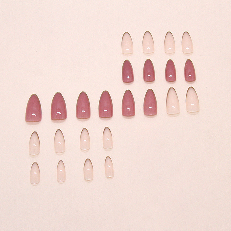 %E3%80%90Exclusive%20Discount%E3%80%91%20BTS%2024Pcs%20Simple%20Red%20Bean%20Paste%20Edges%20Nails%20with%20Glue%20DIY%20Art%20Design%20False%20Nails%20Wearable%20Nails%20Stylish%20Pattern%20Artificial%20Nails%20-%20Image%203