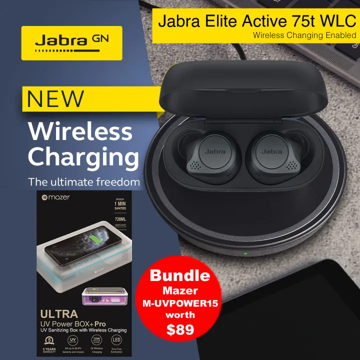 jabra elite active 75t power
