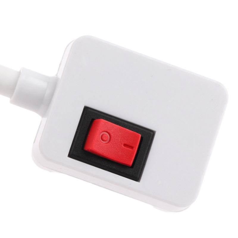 EU Plug To E27 Lamp Holder Light Bulb Socket With Switch Flexible Lamp Base Conversion Table Lamp Converter Light Adapter. 