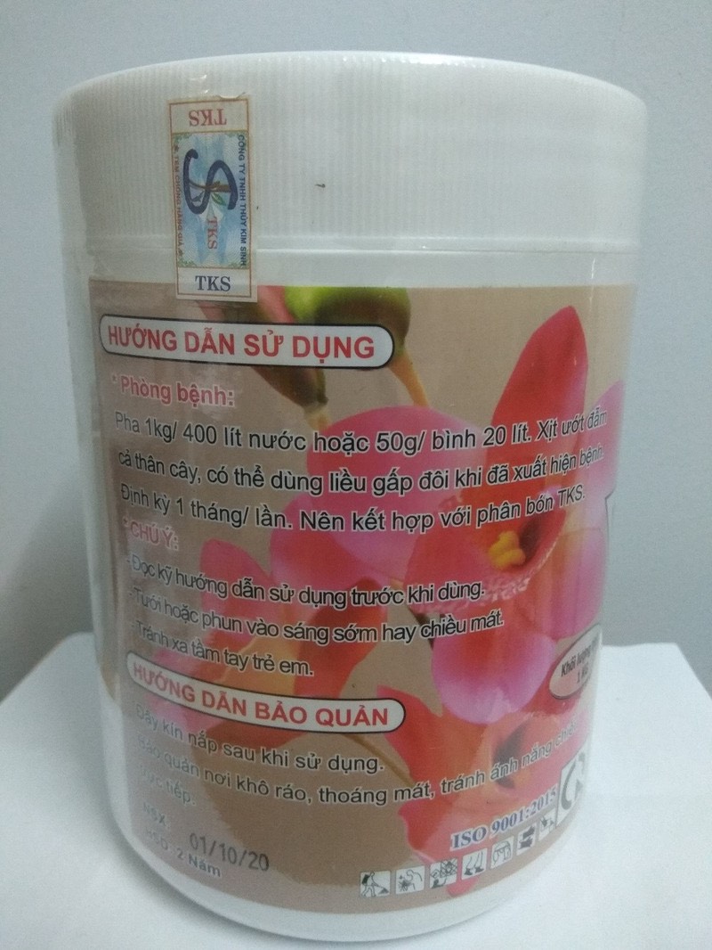 PHÂN VI SINH TSK-PSEUDOMONAS ( lọ 1kg ) DÙNG CHO HOA LAN , CUNG CẤP VI LƯỢNG CHO CÂY