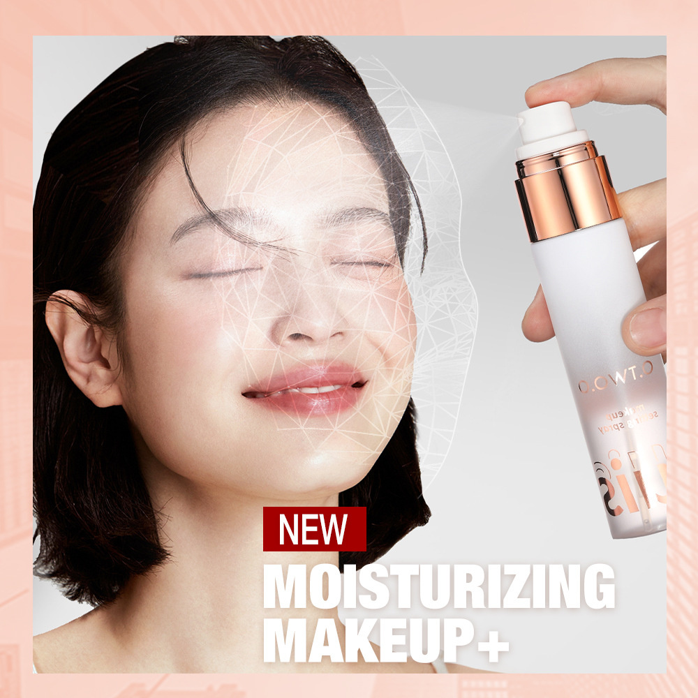 Dongxi 50ml trang điểm xịt giữ trang điểm kiểm soát dầu xịt giữ lâu dài thiết lập dưỡng ẩm bền lâu đánh nền mặt tạo nên sương mờ cơ sở giữ trang điểm phun