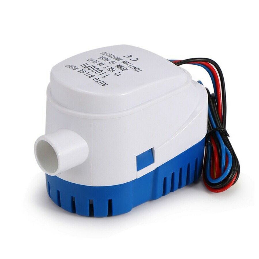 1100GPH Automatic Boat Bilge Pump 12V Electric Auto Water Pump