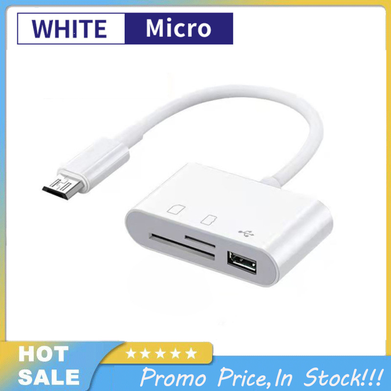 Usb Type C Card Reader Data Transfer Adapter Micro Interface Android Phone Computer Multi-function Otg/sd/tf Card U Disk Card Reader